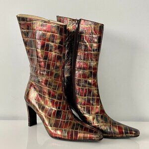 Vintage Timothy Hitsman All Leather Boots size 10 M